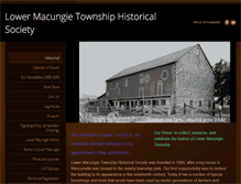 Tablet Screenshot of lmthistory.org